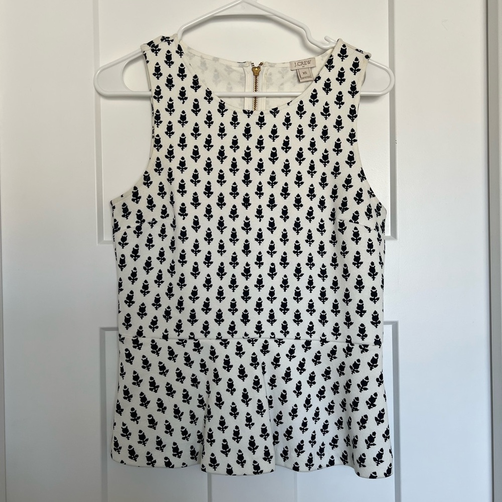 J. Crew  |  Sleeveless Zip Back